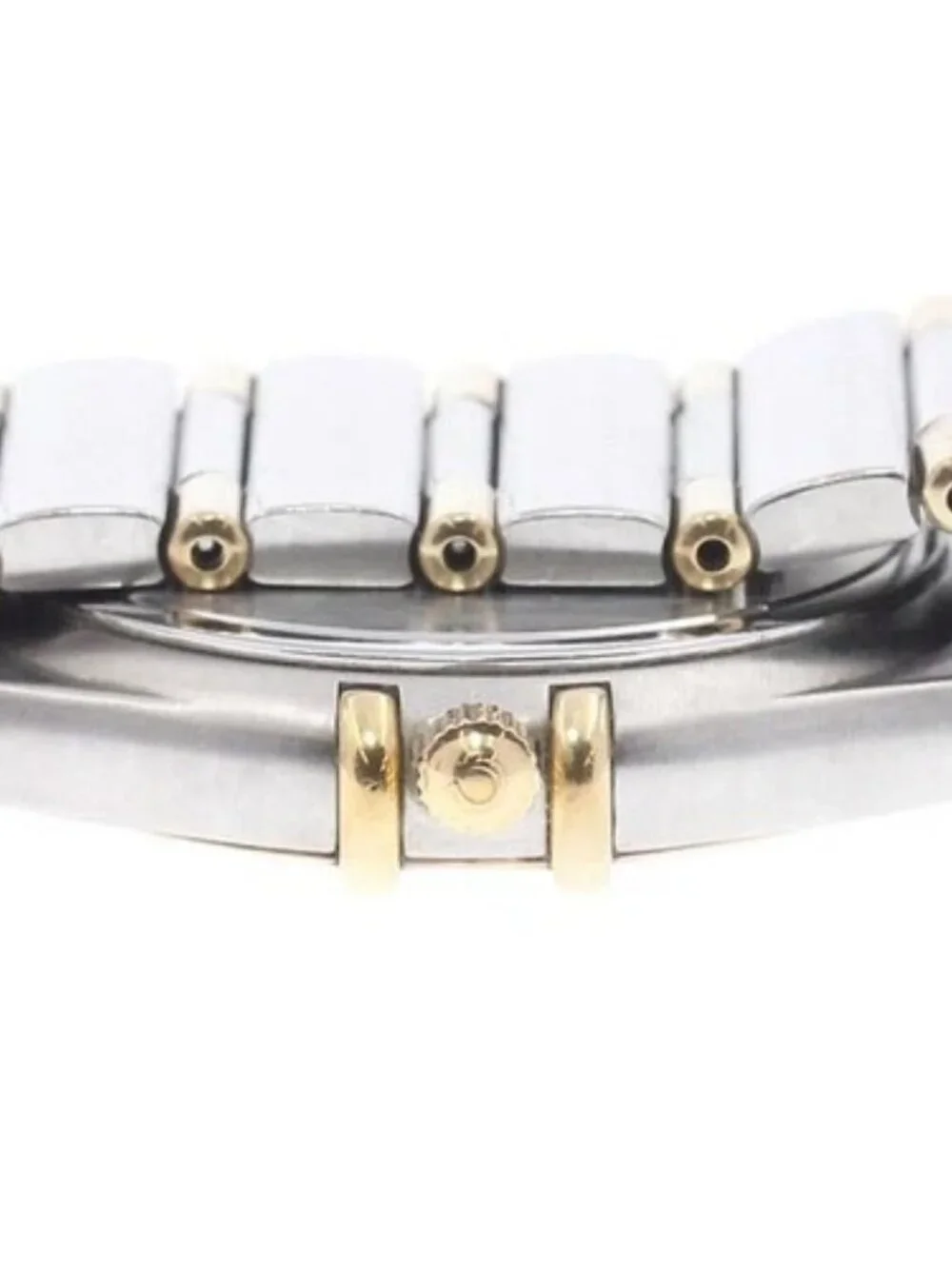 OMEGA Constellation 1312.10 date half bar gold Dial Quartz Men's Watch_945560